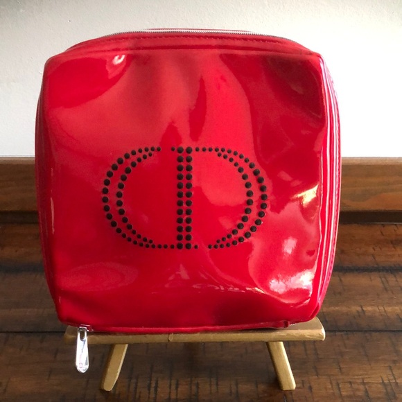 Dior Red Cosmetic Bag - Picture 1 of 7